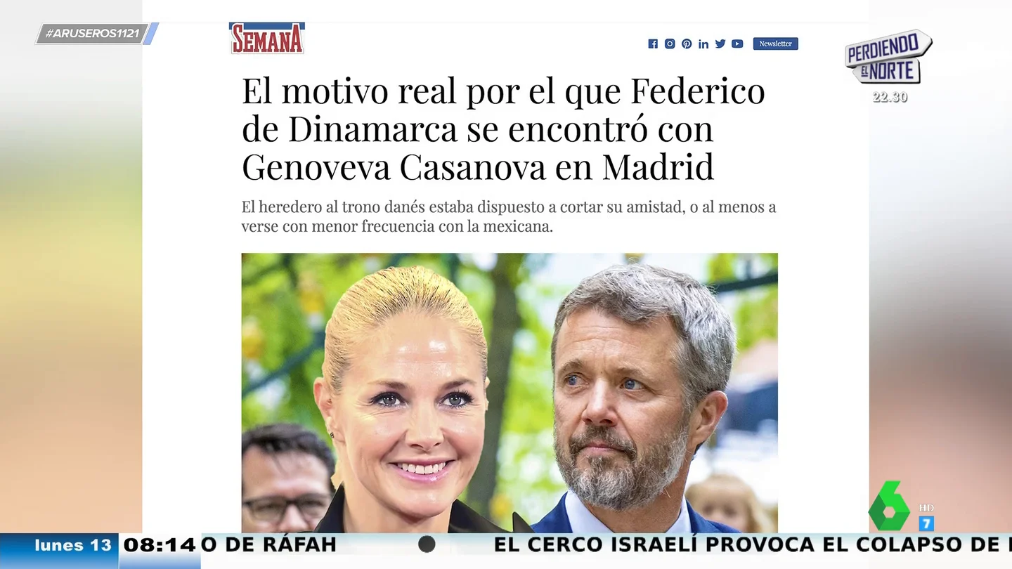 Este sería el acuerdo al que llegaron el príncipe Federico de Dinamarca y Genoveva Casanova tras sus polémicas fotos Este sería el acuerdo al que llegaron el príncipe Federico de Dinamarca y Genoveva Casanova tras sus polémicas fotos