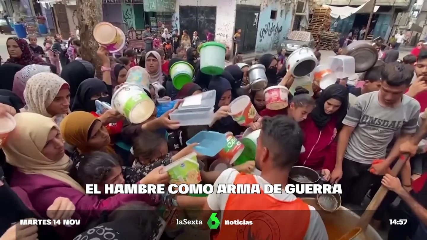 El hambre, arma de guerra israelí en Gaza El hambre, arma de guerra israelí en Gaza