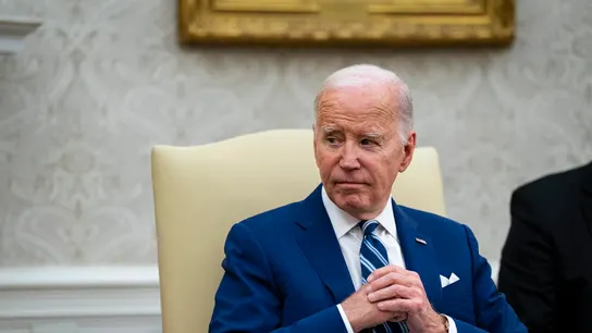 Joe Biden, presidente de Estados Unidos, durante una reunión Joe Biden, presidente de Estados Unidos, durante una reunión