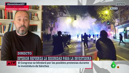 Maestre alerta de un intento de asalto al Capitolio en la investidura de Sánchez: "Lo van a intentar sin duda" Maestre alerta de un intento de asalto al Capitolio en la investidura de Sánchez: "Lo van a intentar sin duda"