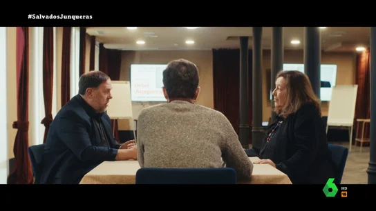 Tenso debate entre una economista y Junqueras Tenso debate entre una economista y Junqueras