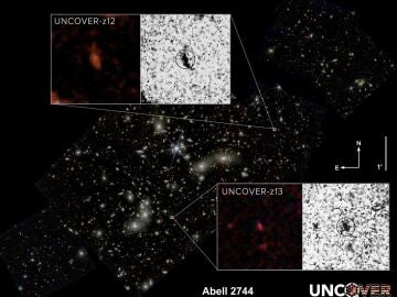 El telescopio James Webb descubre la segunda galaxia más lejana jamás observada