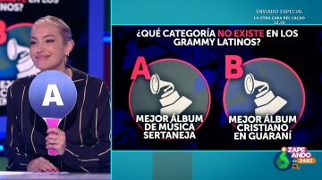 La llamativa respuesta de Isabel Forner en el quiz sobre los Grammy Latinos: "Voy a decir sertaneja que suena satánico"