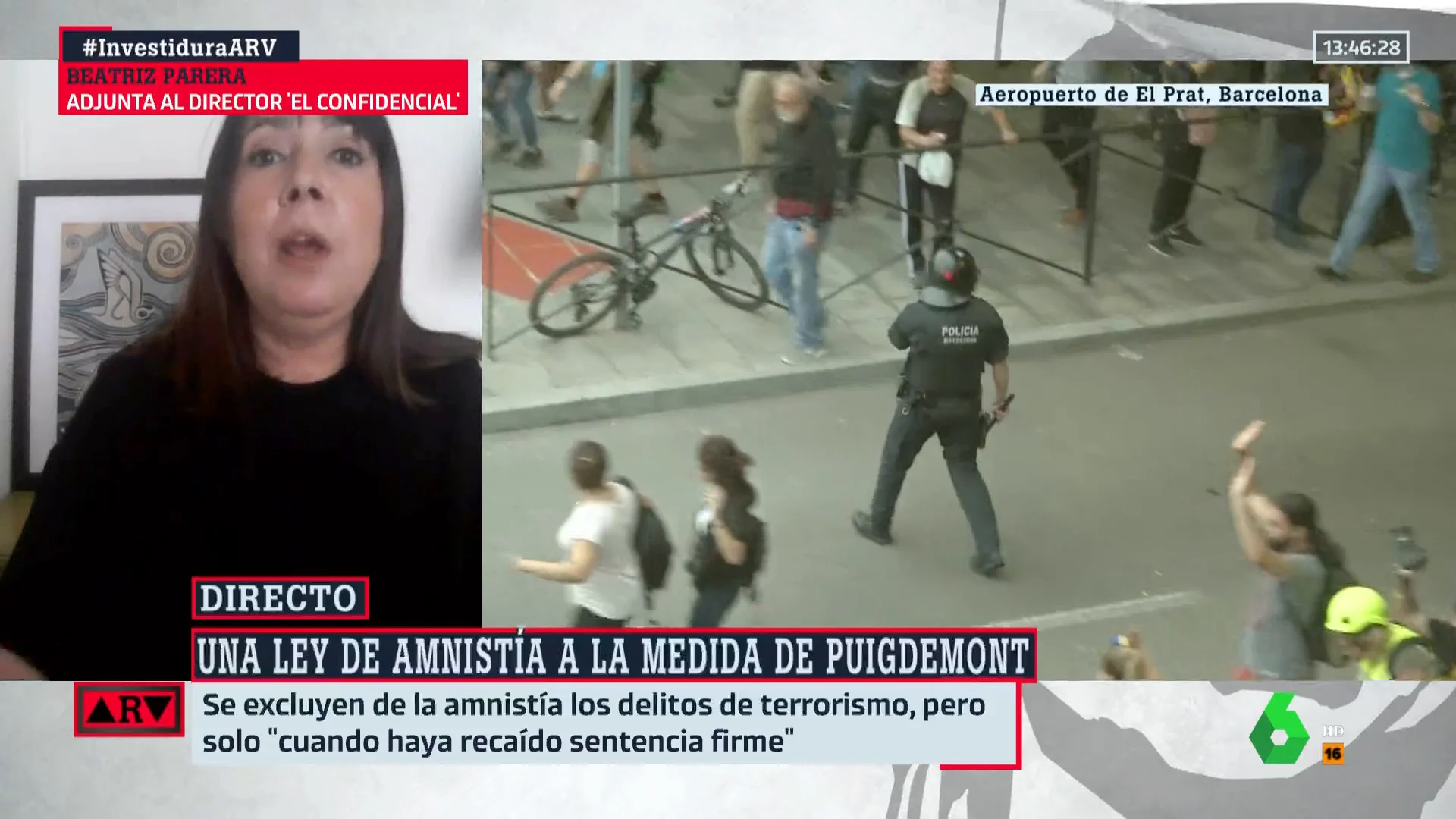 Beatriz Parera, sobre la amnistía: "Es una ley hecha para ir a la guerra contra los tribunales"