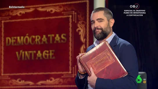 Dani Mateo afirma que los 'demócratas vintage' son como los Pokemon: "Siempre son diferentes y algunos echan fuego por la boca" Dani Mateo afirma que los 'demócratas vintage' son como los Pokemon: "Siempre son diferentes y algunos echan fuego por la boca"