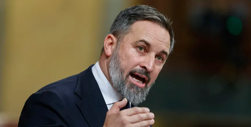 Santiago Abascal asegura que "en un momento dado" el pueblo querrá "colgar de los pies" a Sánchez