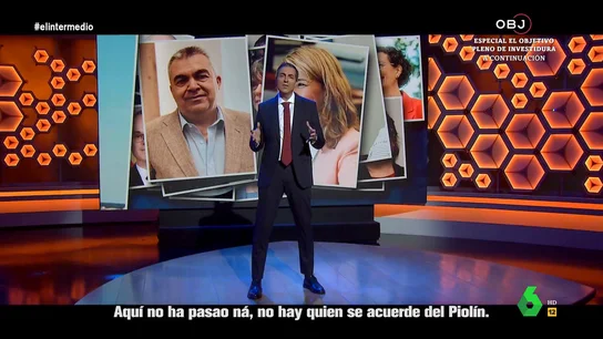 Pedro Sánchez se pasa al musical y canta a la amnistía: En la Constitución vas a entrar "Amnistía, seré presidente en dos días", canta 'Pedro Sánchez' en esta imitación de Raúl Pérez que versiona el musical 'West Side Story' para mostrar su 'amor' por esta palabra. La actuación al completo, en este vídeo de El Intermedio.
