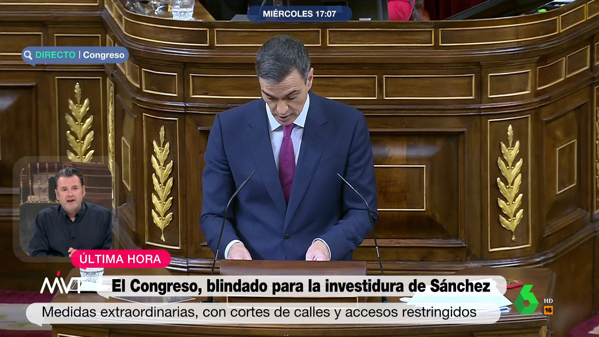 El alegato de Iñaki López, contra los 'zascas' del debate de investidura: "No hemos venido a ver qué candidato es más divertido, ocurrente o irónico"