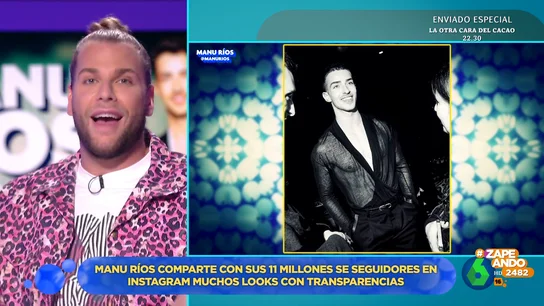 "Los hombres podemos ir en calzoncillos": Eduardo Navarrete analiza las transparencias del actor Manu Ríos "Los hombres podemos ir en calzoncillos": Eduardo Navarrete analiza las transparencias del actor Manu Ríos