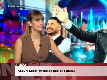 Sandrá Sabatés reacciona a la separación de Andy y Lucas: &quot;Por ahí, igual se puede empezar a romper España&quot;