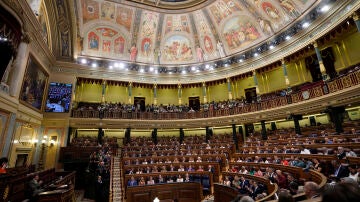 El Congreso de los Diputados, en una sesión de votación en agosto de 2023