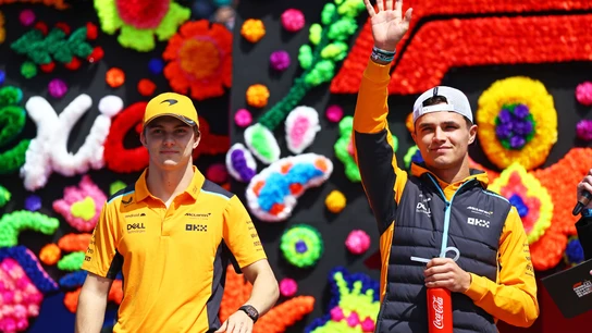 Oscar Piastri y Lando Norris Oscar Piastri y Lando Norris