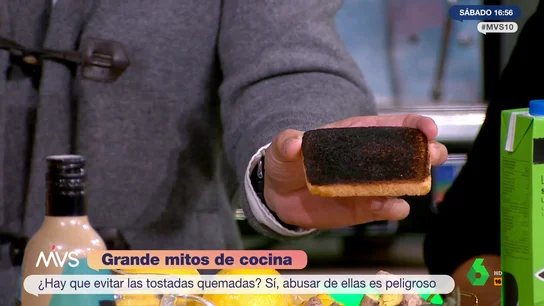 Pablo Ojeda advierte sobre la peligrosidad de las tostadas quemadas Pablo Ojeda advierte sobre la peligrosidad de las tostadas quemadas