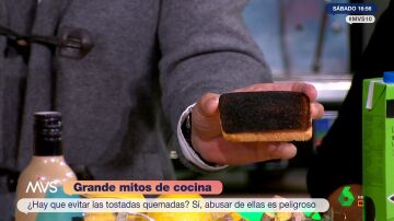 Pablo Ojeda advierte sobre la peligrosidad de las tostadas quemadas