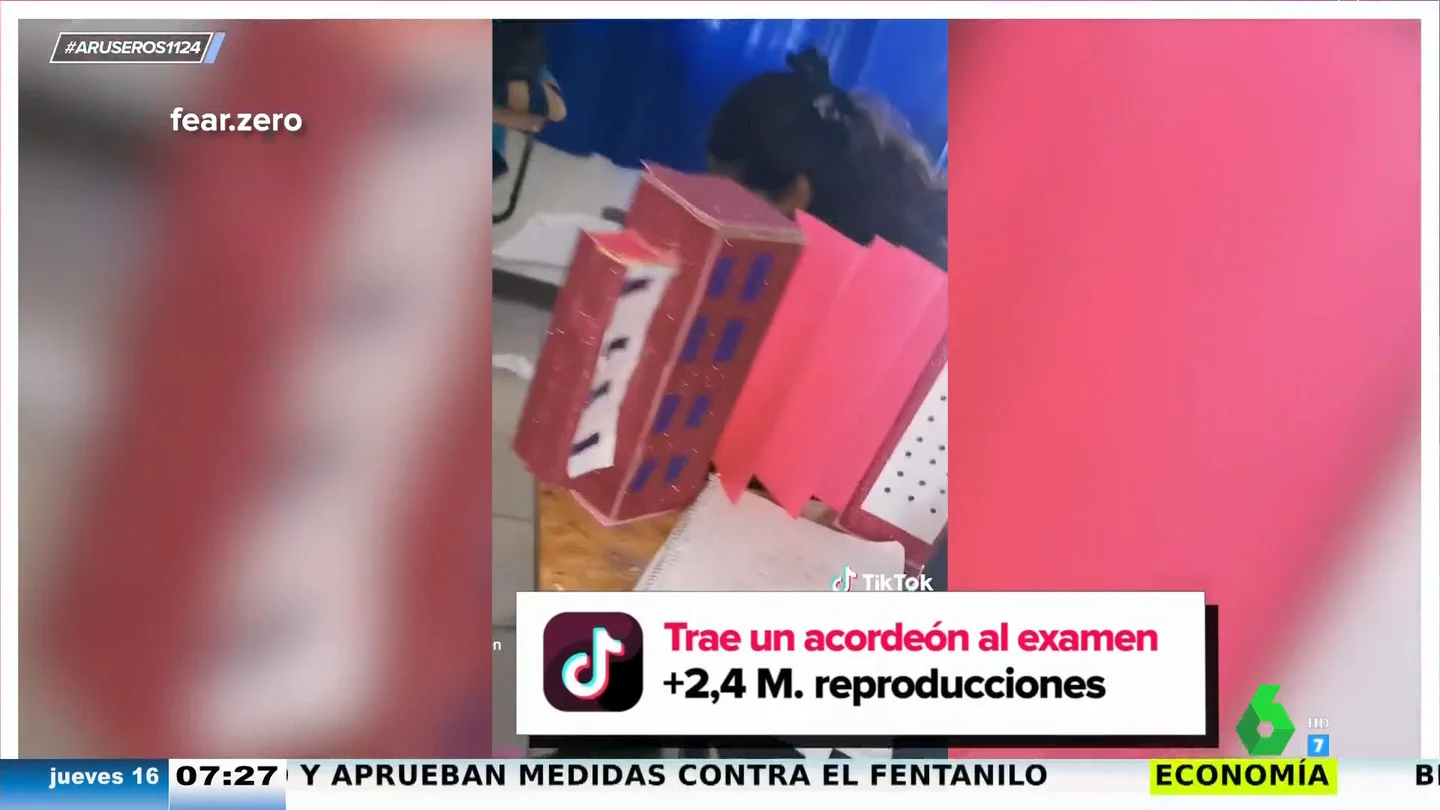 ¿Sabías que en algunos países de América Latina "acordeón" significa "chuleta"? Pues este alumno, tampoco ¿Sabías que en algunos países de América Latina "acordeón" significa "chuleta"? Pues este alumno, tampoco