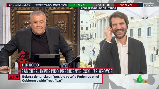 Ferreras, a Urtasun (Sumar): "Le veo cara de ministro de Cultura" Ferreras, a Urtasun (Sumar): "Le veo cara de ministro de Cultura"
