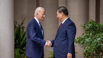 El presidente chino, Xi Jinping, y su homólogo de Estados Unidos, Joe Biden.