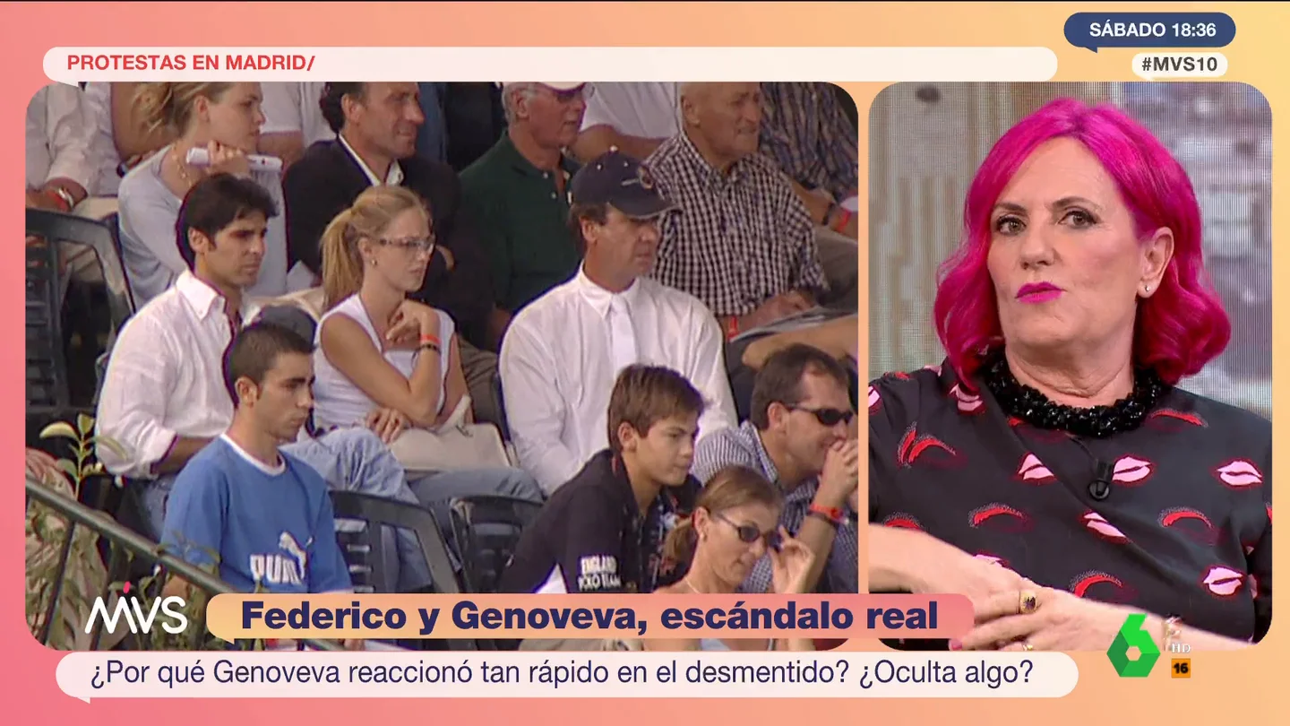 Karmele Izaguirre sale en defensa de Genoveva Casanova: "Es él quien tiene el problema emocional" Karmele Izaguirre sale en defensa de Genoveva Casanova: "Es él quien tiene el problema emocional"