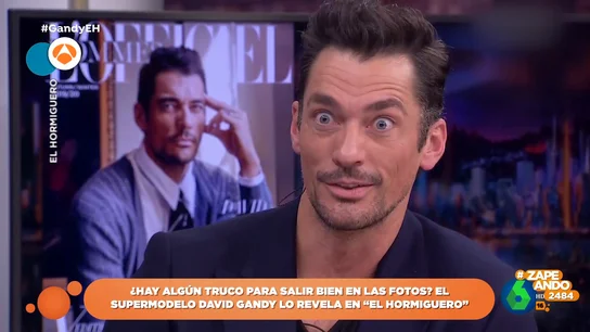 El modelo David Gandy recuerda en 'El Hormiguero' sus inicios posando: "Me quedaba como un conejo frente a un coche" El modelo David Gandy recuerda en 'El Hormiguero' sus inicios posando: "Me quedaba como un conejo frente a un coche"