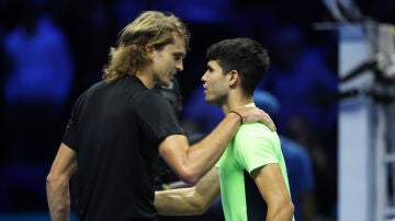 Zverev y Carlos Alcaraz