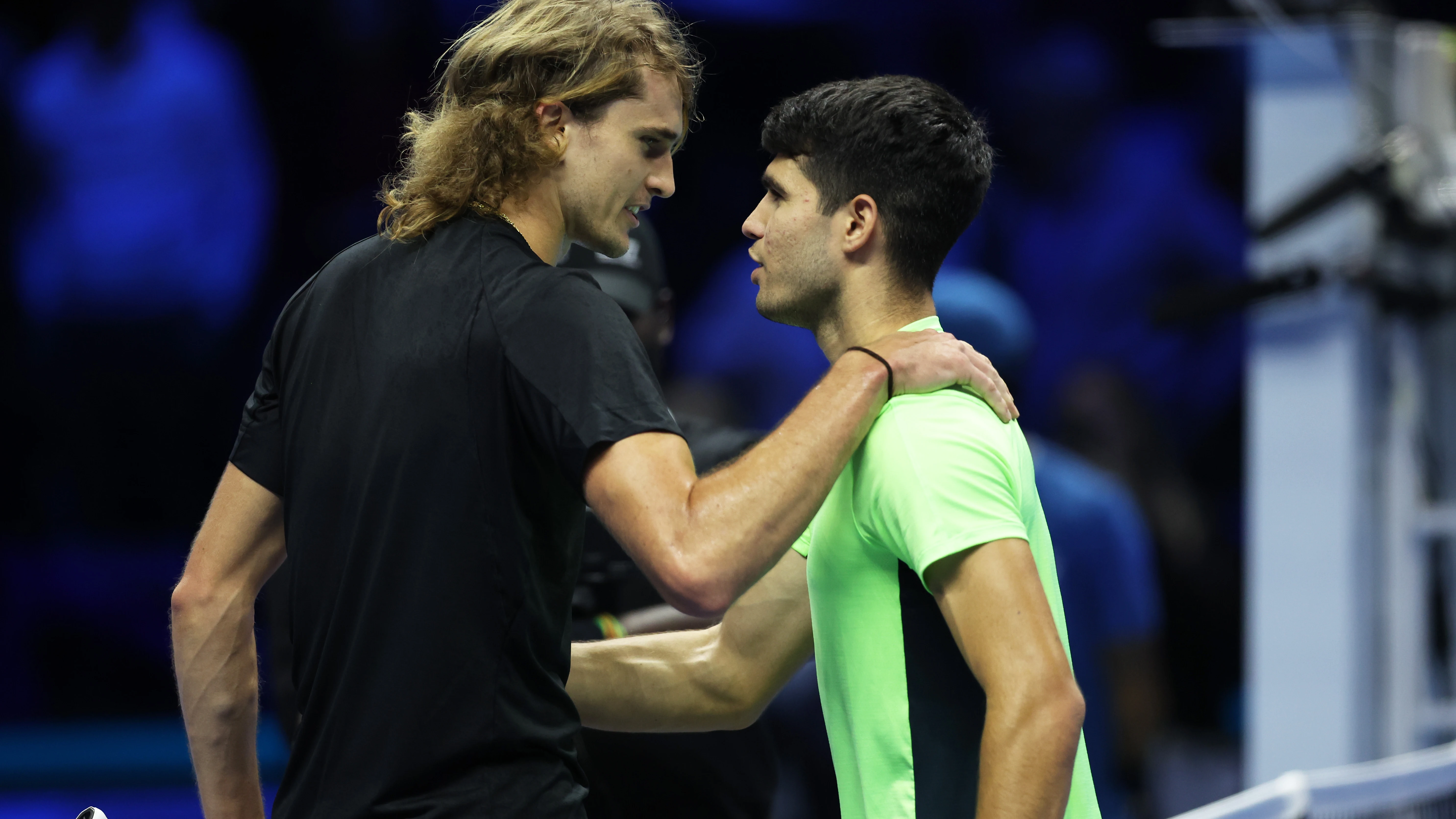 Zverev y Carlos Alcaraz