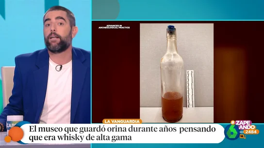 El curioso contenido de una botella de whisky de 100 años conservada en un museo de Seattle El curioso contenido de una botella de whisky de 100 años conservada en un museo de Seattle