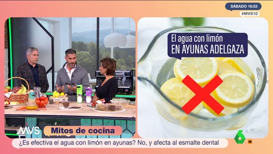 Pablo Ojeda explica por qué el agua con limón en ayunas no adelgaza Pablo Ojeda explica por qué el agua con limón en ayunas no adelgaza