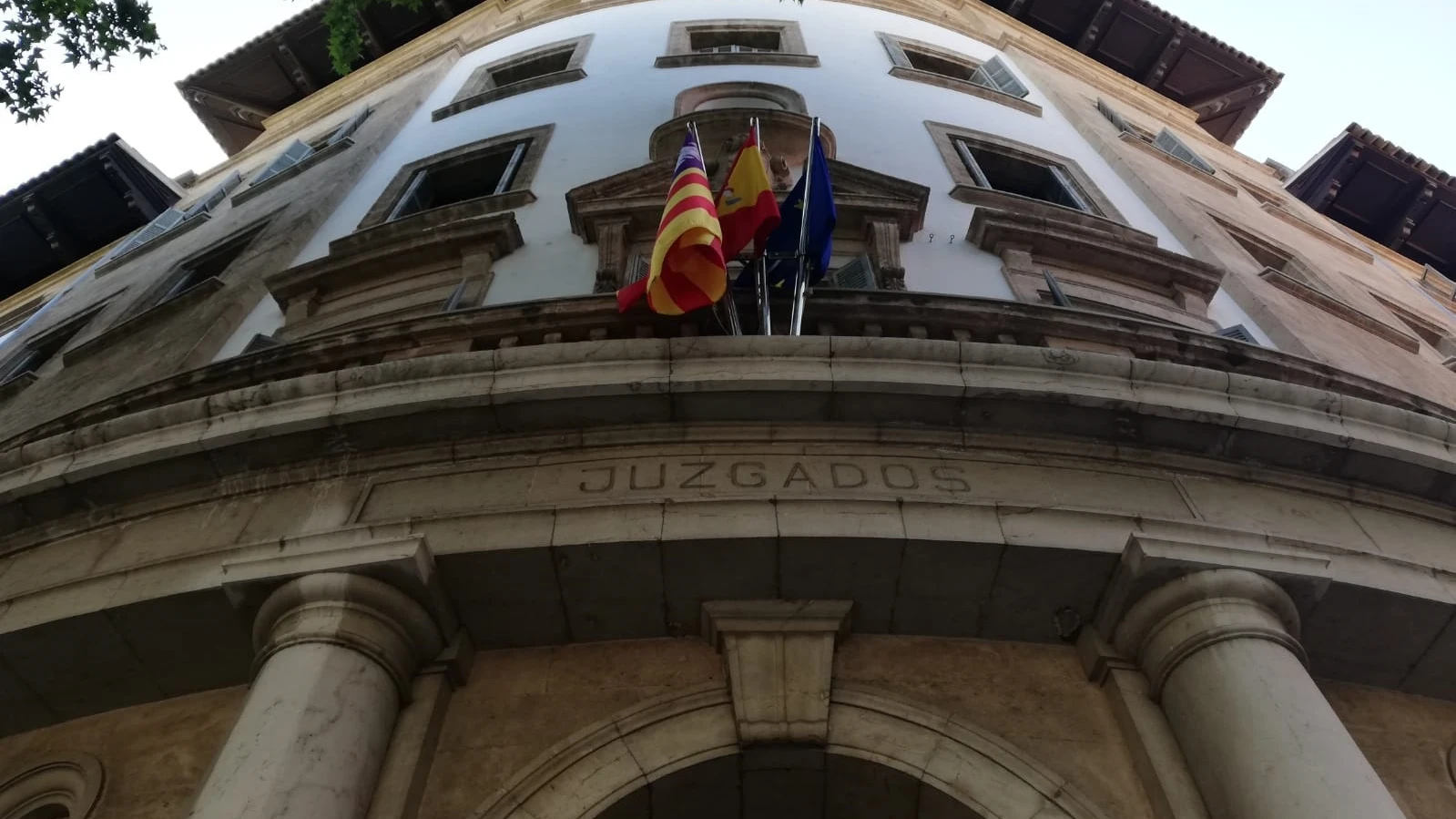 Imagen de archivo del edificio de los Juzgados de Palma.