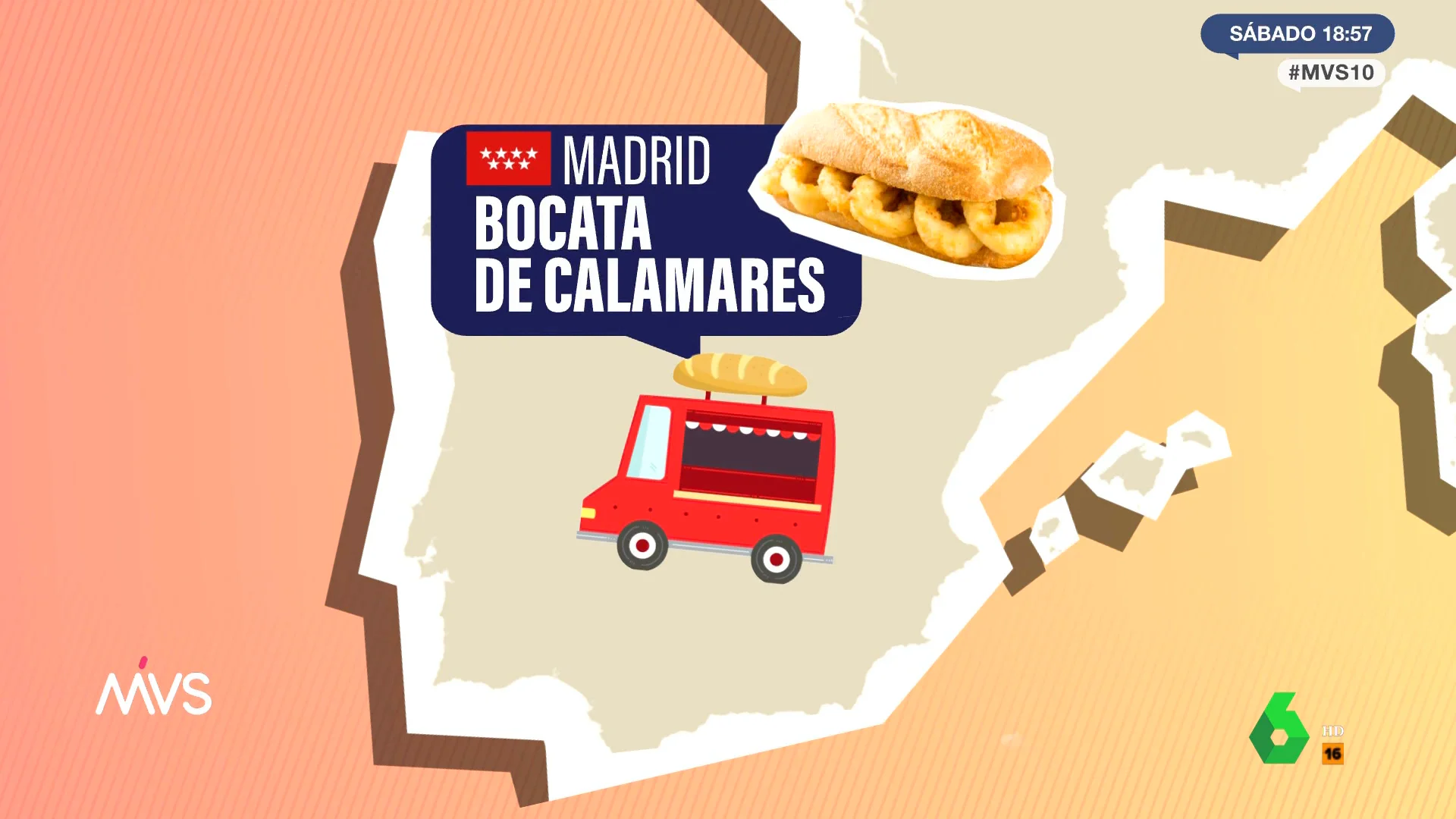 Estos son los bocadillos más típicos de cada comunidad autónoma 
