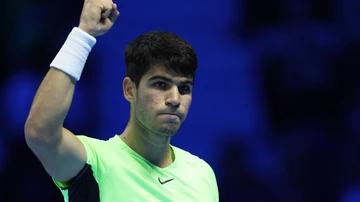 Carlos Alcaraz, en un partido Carlos Alcaraz, en un partido