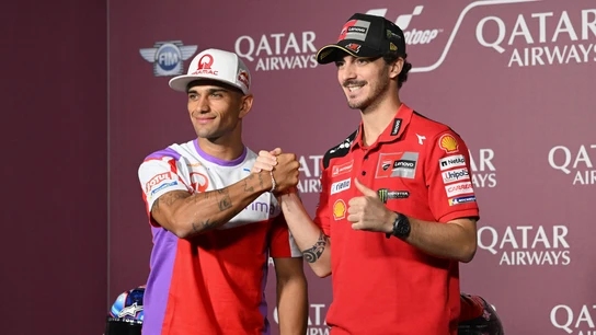 Jorge Martín y Pecco Bagnaia Jorge Martín y Pecco Bagnaia