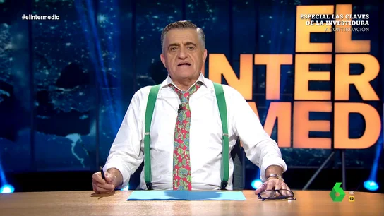 "Le ha fastidiado la fiesta para decirle algo que ya sabía": El Gran Wyoming 'alucina' con la visita de Armengol a Felipe VI para comunicarle el resultado de la investidura "Le ha fastidiado la fiesta para decirle algo que ya sabía": El Gran Wyoming 'alucina' con la visita de Armengol a Felipe VI para comunicarle el resultado de la investidura