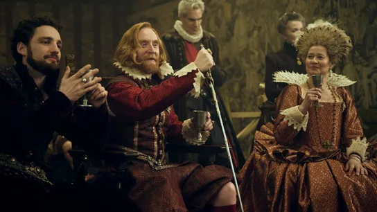 Tony Curran, en el papel del rey James I en 'Mery & George'. Tony Curran, en el papel del rey James I en 'Mery & George'.