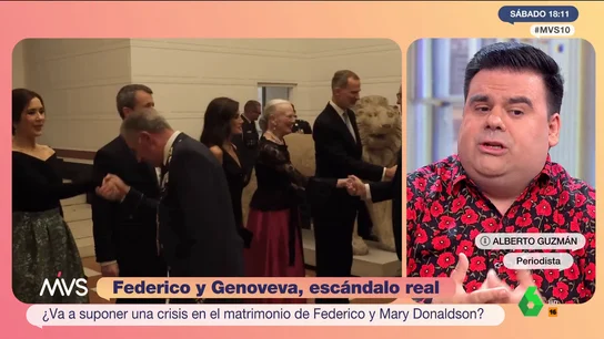 Alberto Guzmán habla de la tensión entre Mary Donaldson y Federico de Dinamarca Alberto Guzmán habla de la tensión entre Mary Donaldson y Federico de Dinamarca