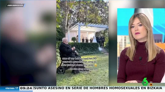 Un abuelo de 90 años canta en la boda de su nieta una preciosa canción de Elvis: "Nos va a hacer llorar" Un abuelo de 90 años canta en la boda de su nieta una preciosa canción de Elvis: "Nos va a hacer llorar"