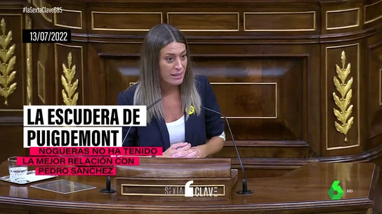 Miriam Nogueras, la escudera leal de Carles Puigdemont Miriam Nogueras, la escudera leal de Carles Puigdemont