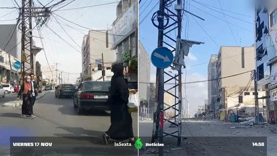 GAZA ANTES Y DESPUES GAZA ANTES Y DESPUES