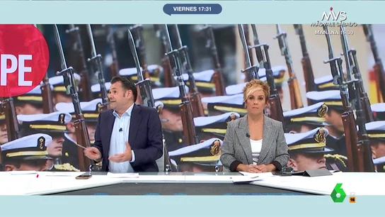 Iñaki López y Cristina Pardo en Más Vale Tarde Iñaki López y Cristina Pardo en Más Vale Tarde