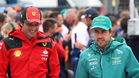 Fernando Alonso y Carlos Sainz Fernando Alonso y Carlos Sainz