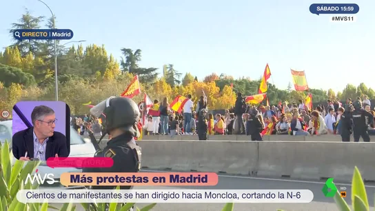 Un inspector de Policía advierte: "No se va a permitir que se asedien las sedes de partidos políticos ni instituciones" Un inspector de Policía advierte: "No se va a permitir que se asedien las sedes de partidos políticos ni instituciones"