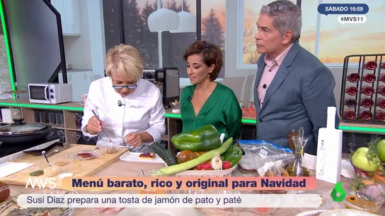 La estrella Michelín Susi Díaz enseña cómo cocinar el mejor (y más barato) entrante para Navidad La estrella Michelín Susi Díaz enseña cómo cocinar el mejor (y más barato) entrante para Navidad