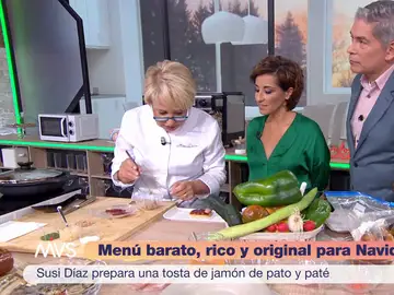 La estrella Michelín Susi Díaz enseña cómo cocinar el mejor (y más barato) entrante para Navidad