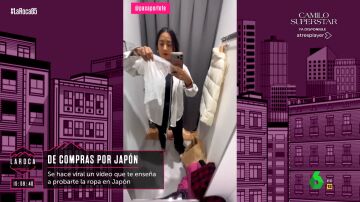 La reacción de Nacho García al complemento para probarse ropa en Japón: "Para liarte con alguien es buena idea"