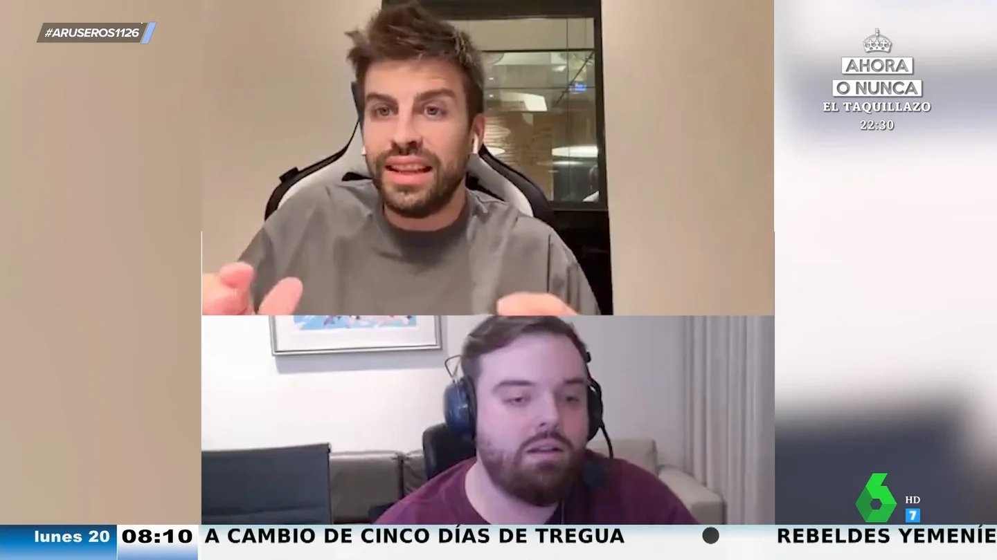 Gerard Piqué, a Ibai Llanos tras las indirectas de Shakira en los Grammy: "Solo quiero que mis padres y mis hijos estén orgullosos de mí" Gerard Piqué, a Ibai Llanos tras las indirectas de Shakira en los Grammy: "Solo quiero que mis padres y mis hijos estén orgullosos de mí"