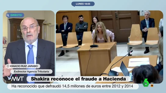 El exdirector de la Agencia Tributaria analiza la estrategia de Shakira: "Es un empate que le permite evitar la cárcel" El exdirector de la Agencia Tributaria analiza la estrategia de Shakira: "Es un empate que le permite evitar la cárcel"