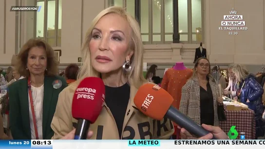 Cruce de dardos entre Ágatha Ruiz de la Prada y Carmen Lomana tras encontrarse en un acto Cruce de dardos entre Ágatha Ruiz de la Prada y Carmen Lomana tras encontrarse en un acto