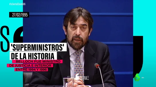 Los otros 'superministros' antes de Félix Bolaños: los ejemplos de Boyer, Belloch, Rato o Solbes Los otros 'superministros' antes de Félix Bolaños: los ejemplos de Boyer, Belloch, Rato o Solbes