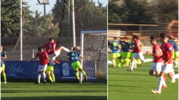 El polémico gol del Real Ávila ante el Atlético Tordesillas