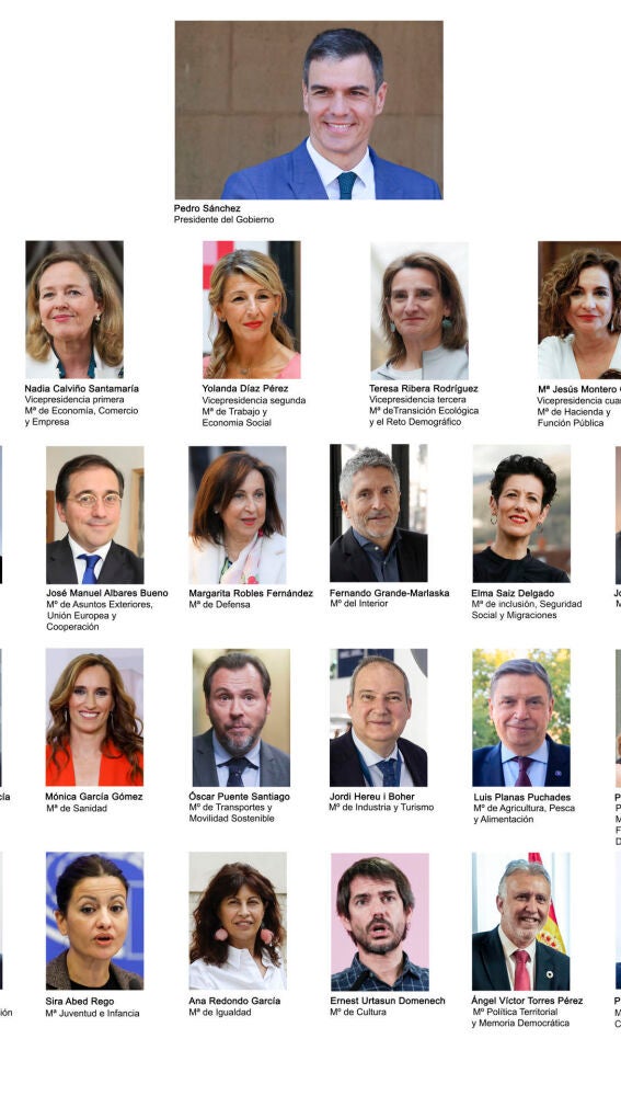 El nuevo Gobierno de Pedro Sánchez