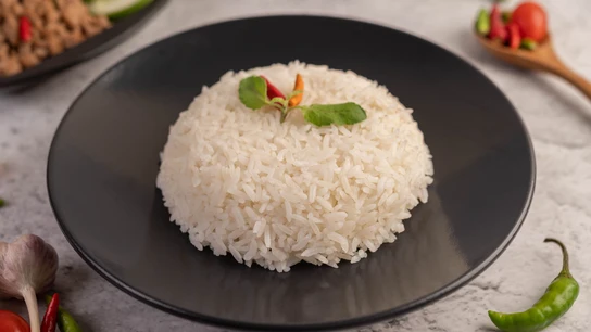 Un plato de arroz, apto para la diarrea. Un plato de arroz, apto para la diarrea.